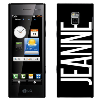   «Jeanne»   LG BL40 New Chocolate