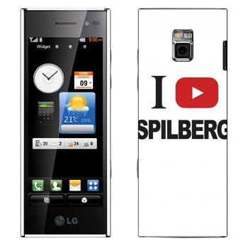   «I love Spilberg»   LG BL40 New Chocolate