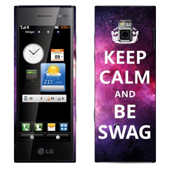   «Keep Calm and be SWAG»   LG BL40 New Chocolate