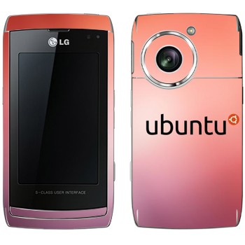   «Ubuntu»   LG GC900 Viewty Smart