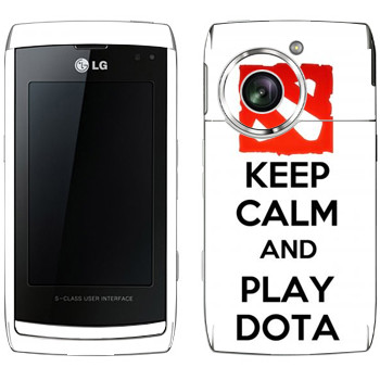   «Keep calm and Play DOTA»   LG GC900 Viewty Smart