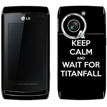   «Keep Calm and Wait For Titanfall»   LG GC900 Viewty Smart