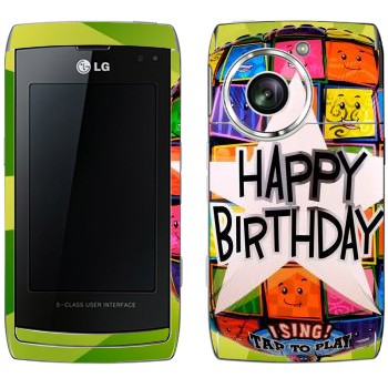   «  Happy birthday»   LG GC900 Viewty Smart