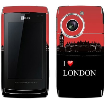   «I love London»   LG GC900 Viewty Smart