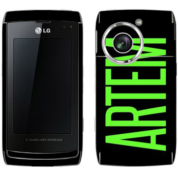   «Artem»   LG GC900 Viewty Smart