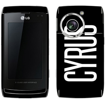   «Cyrus»   LG GC900 Viewty Smart