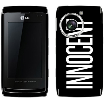   «Innocent»   LG GC900 Viewty Smart