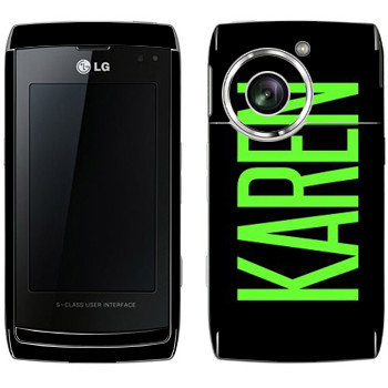   «Karen»   LG GC900 Viewty Smart
