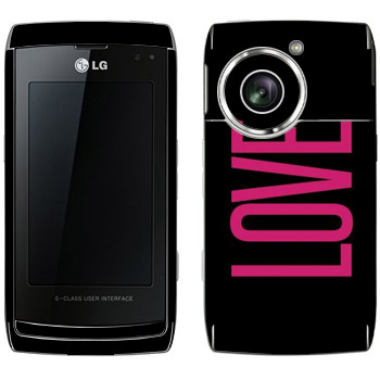   «Love»   LG GC900 Viewty Smart
