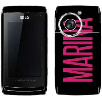   «Marina»   LG GC900 Viewty Smart