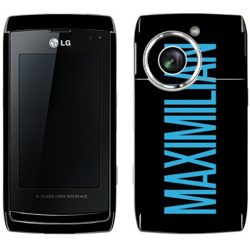   «Maximilian»   LG GC900 Viewty Smart