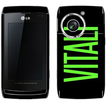   «Vitali»   LG GC900 Viewty Smart