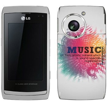   « Music   »   LG GC900 Viewty Smart