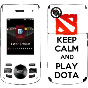   «Keep calm and Play DOTA»   LG GD330