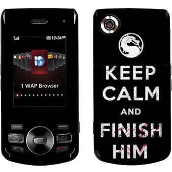   «Keep calm and Finish him Mortal Kombat»   LG GD330