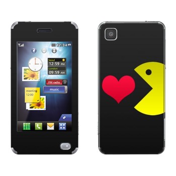   «I love Pacman»   LG GD510