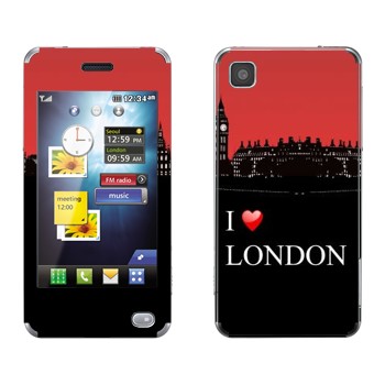   «I love London»   LG GD510