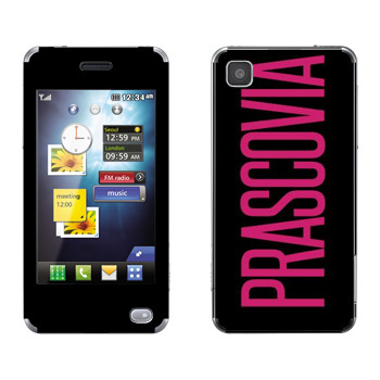   «Prascovia»   LG GD510