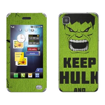   «Keep Hulk and»   LG GD510