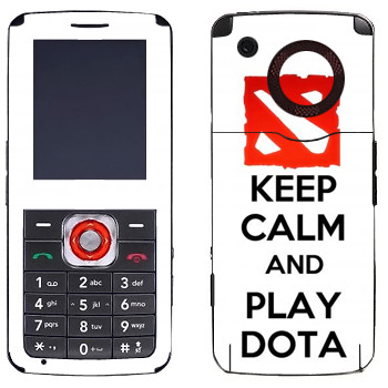   «Keep calm and Play DOTA»   LG GM200
