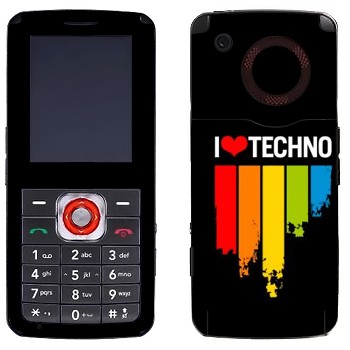   «I love techno»   LG GM200