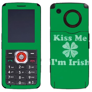   «Kiss me - I'm Irish»   LG GM200
