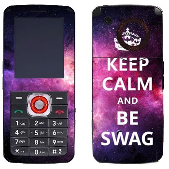   «Keep Calm and be SWAG»   LG GM200