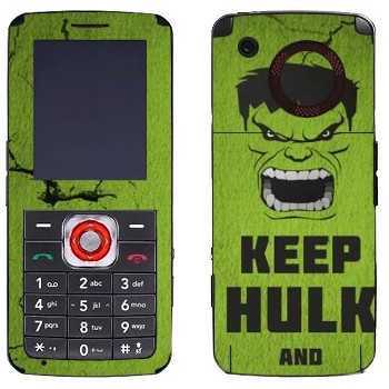   «Keep Hulk and»   LG GM200