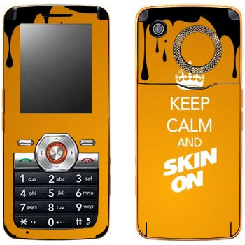   «Keep calm and Skinon»   LG GM205