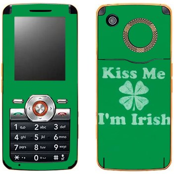   «Kiss me - I'm Irish»   LG GM205