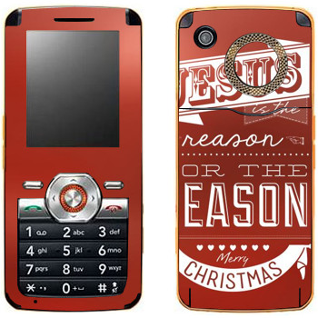   «Jesus is the reason for the season»   LG GM205