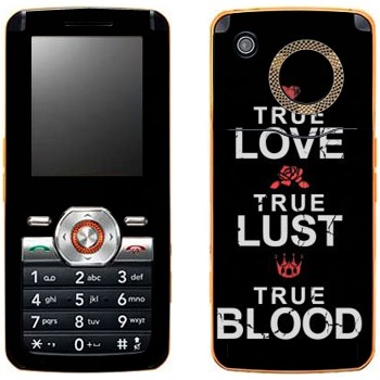  «True Love - True Lust - True Blood»   LG GM205