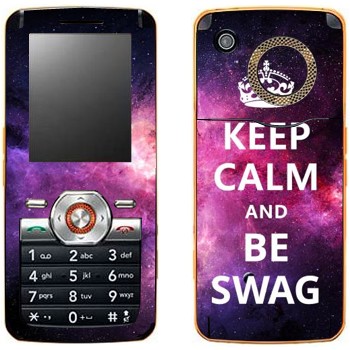   «Keep Calm and be SWAG»   LG GM205