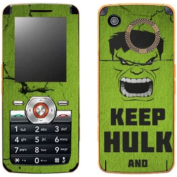   «Keep Hulk and»   LG GM205