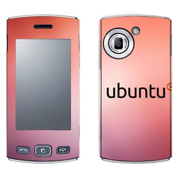   «Ubuntu»   LG GM360 Viewty Snap