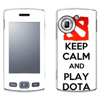   «Keep calm and Play DOTA»   LG GM360 Viewty Snap