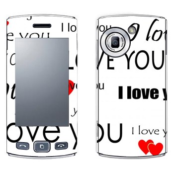   «I Love You -   »   LG GM360 Viewty Snap
