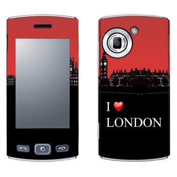   «I love London»   LG GM360 Viewty Snap
