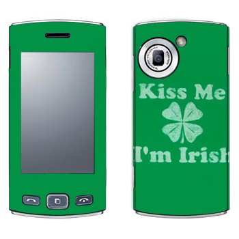   «Kiss me - I'm Irish»   LG GM360 Viewty Snap