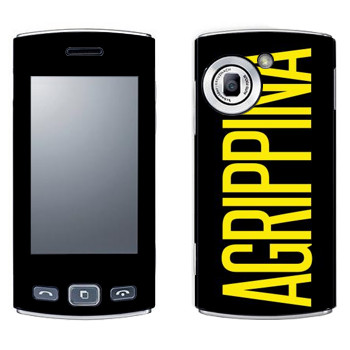   «Agrippina»   LG GM360 Viewty Snap