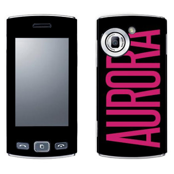   «Aurora»   LG GM360 Viewty Snap