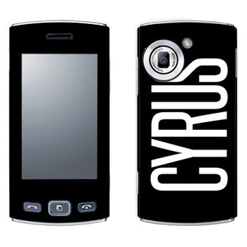   «Cyrus»   LG GM360 Viewty Snap