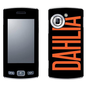   «Dahlia»   LG GM360 Viewty Snap