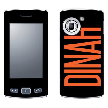   «Dinah»   LG GM360 Viewty Snap
