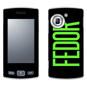   «Fedor»   LG GM360 Viewty Snap