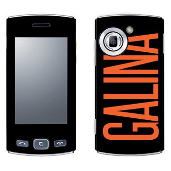   «Galina»   LG GM360 Viewty Snap