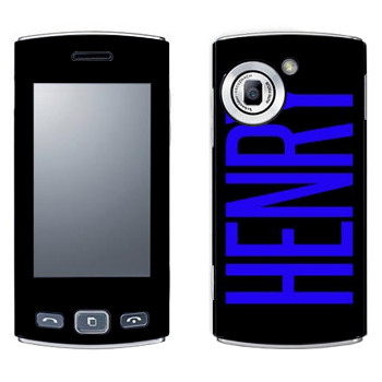   «Henry»   LG GM360 Viewty Snap
