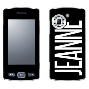   «Jeanne»   LG GM360 Viewty Snap