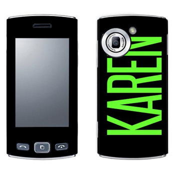   «Karen»   LG GM360 Viewty Snap