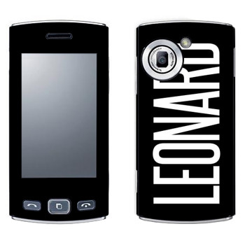   «Leonard»   LG GM360 Viewty Snap
